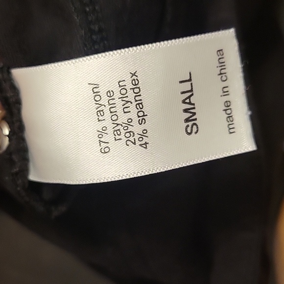 Maurice's black cuffed shorty shorts, 3" inseam - Picture 6 of 6